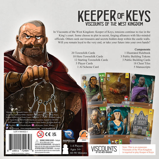 Renegade Keeper of Keys public buildings showcase unique abilities to sharpen strategies.