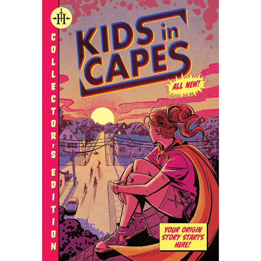 Renegade Kids in Capes family game night scenario promoting shared storytelling