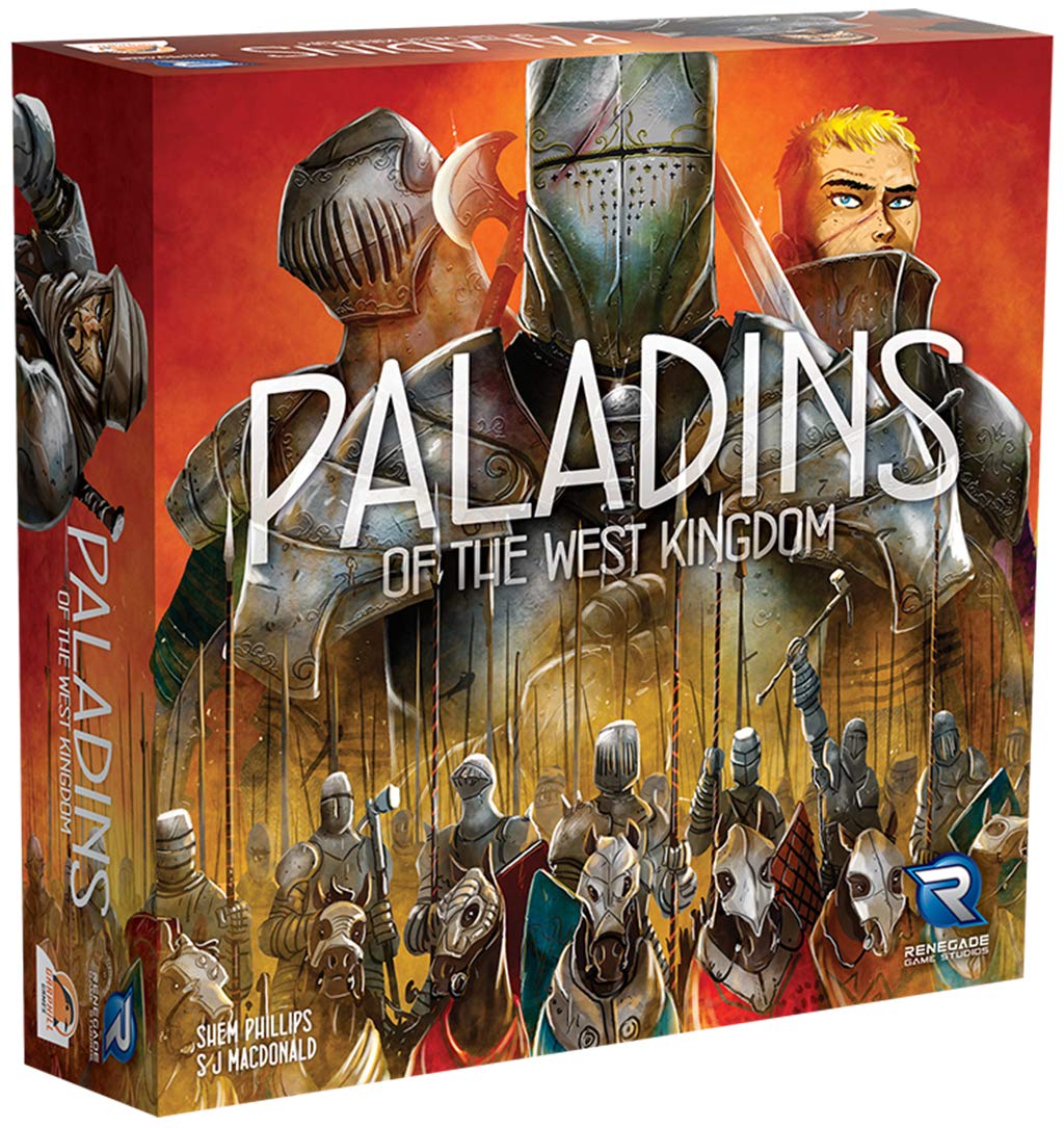 Renegade Paladins of the West Kingdom cover art inviting strategy lovers to immersive feudal play.