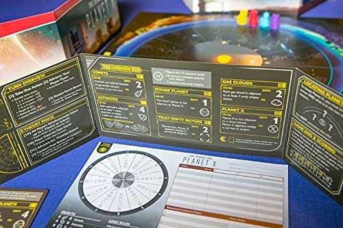 Renegade Planet X deduction sheets capture clues and guide confident theories.
