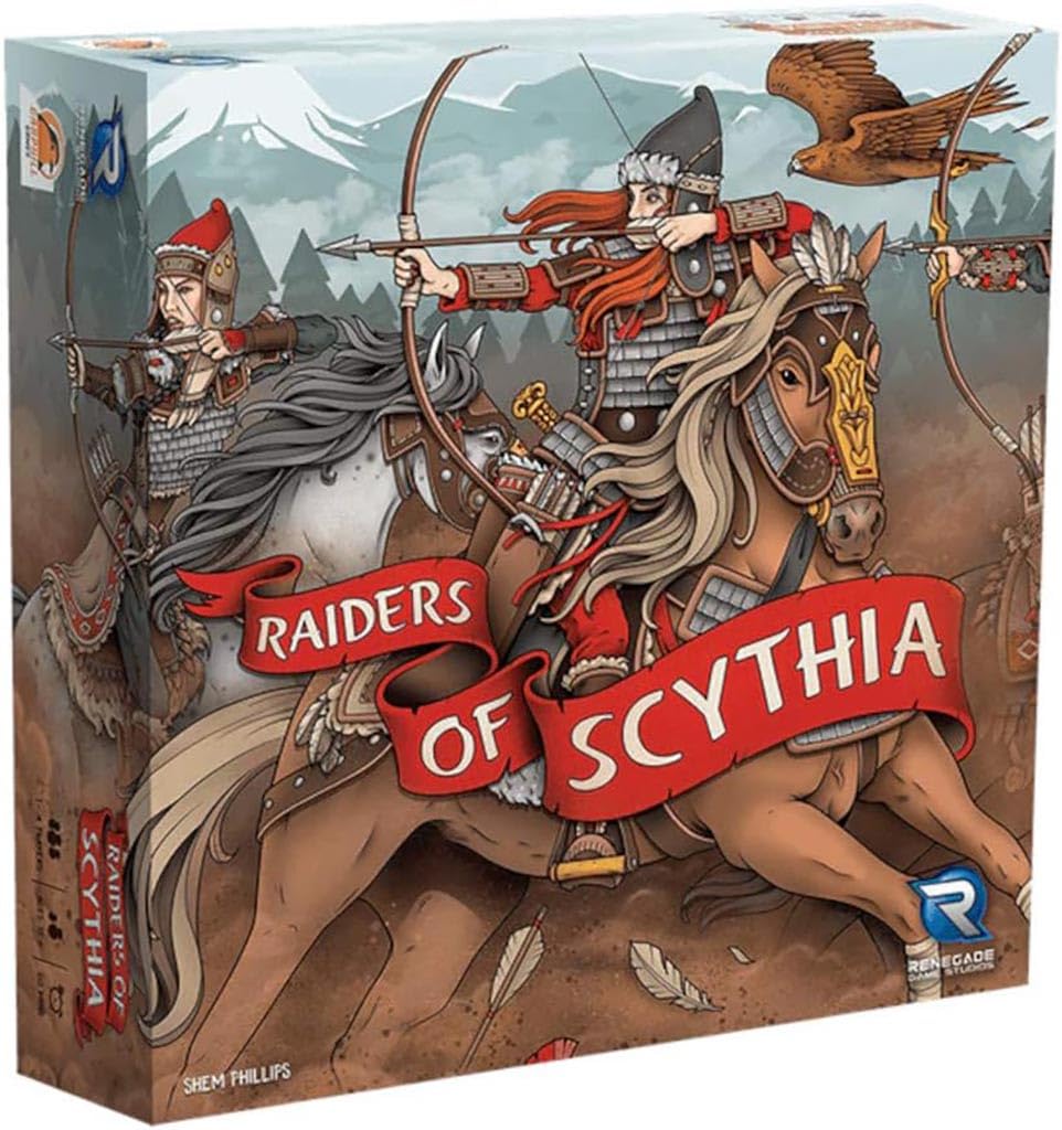 Renegade Raiders of Scythia: hero power boosts strategy and replayability.