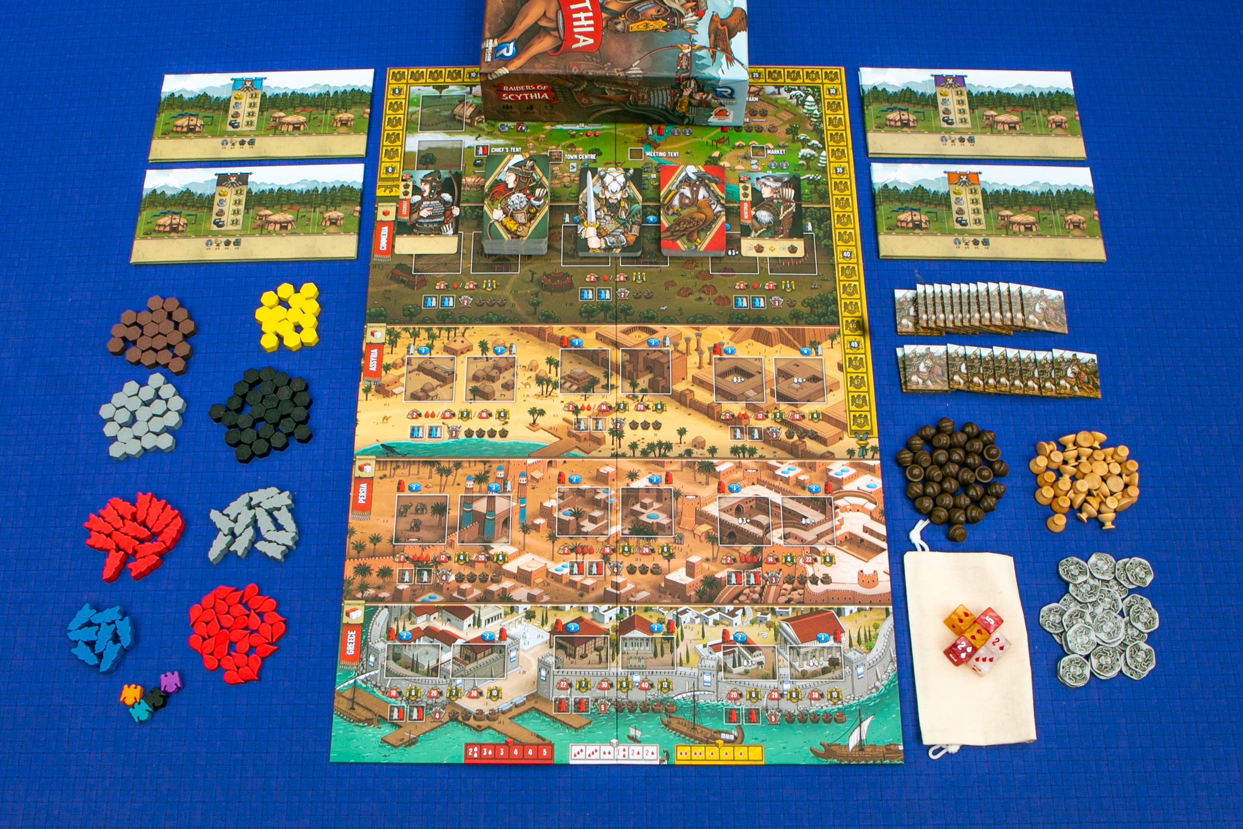 Renegade Raiders of Scythia horse miniature adds mobility-based bonuses during play.