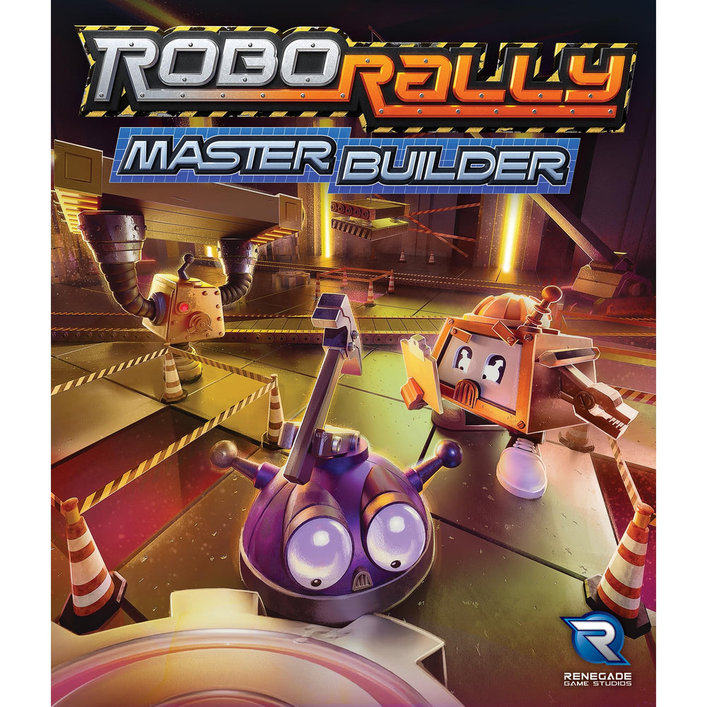 Renegade Robo Rally Master Builder components ready for quick setup