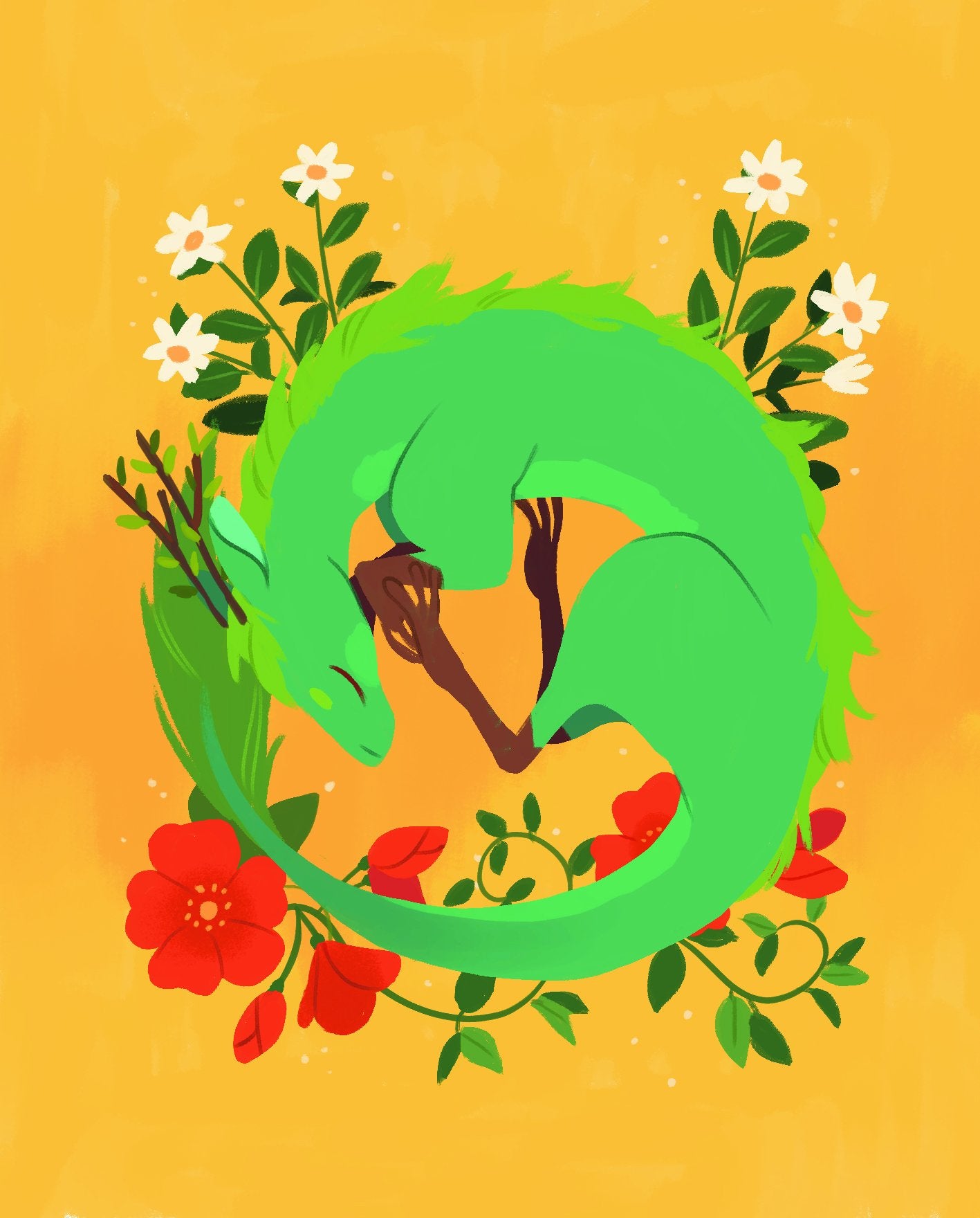 Renegade Tea Dragon memory cards summer spark warm-weather tactics