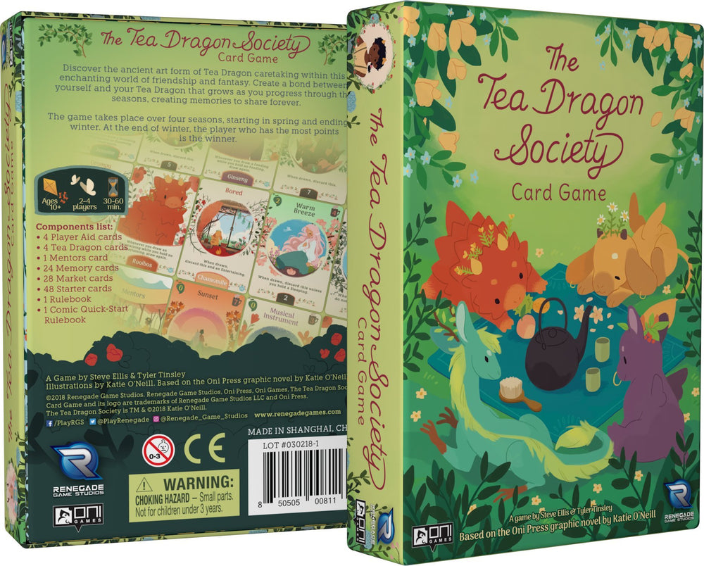 Renegade Tea Dragon spring deck cards highlight seasonal play