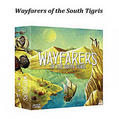 Renegade Games Wayfarers of the South Tigris tabletop scene evokes ancient Baghdad exploration