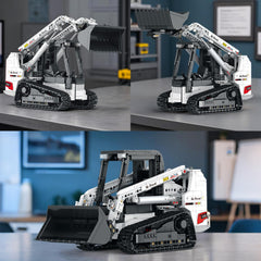 Reobrix Bobcat loader engine door detail with piston-inspired realism