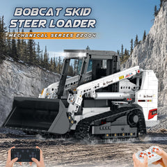 Reobrix Bobcat loader remote control in action for precise operation