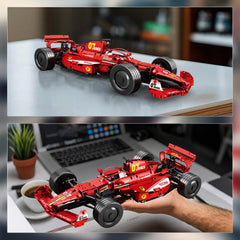 Reobrix F1 cars building set in 1:8 scale offers immersive model crafting.