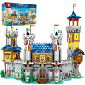 Reobrix medieval castle lighting detail enhances authentic display and collector interest.