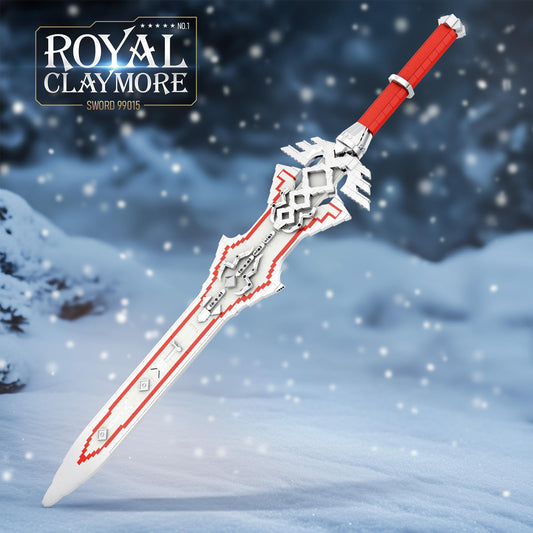 Reobrix Royal Claymore 99015 hilt detail highlights craftsmanship for cosplay accuracy.