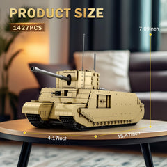 Reobrix TOG2 tank tracks move smoothly for realistic maneuvering