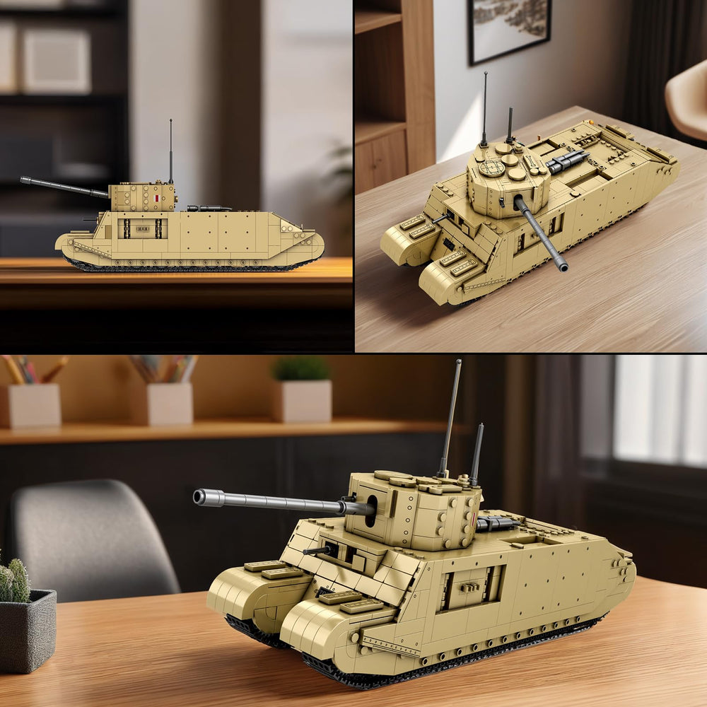 Reobrix TOG2 tank turret hatch open feature for interactive detailing