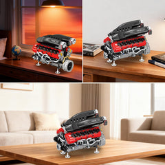 Reobrix V12 gift for car enthusiasts appeals to adults and collectors