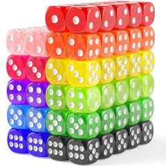 Rerdeim 110-piece bulk dice set for classroom play