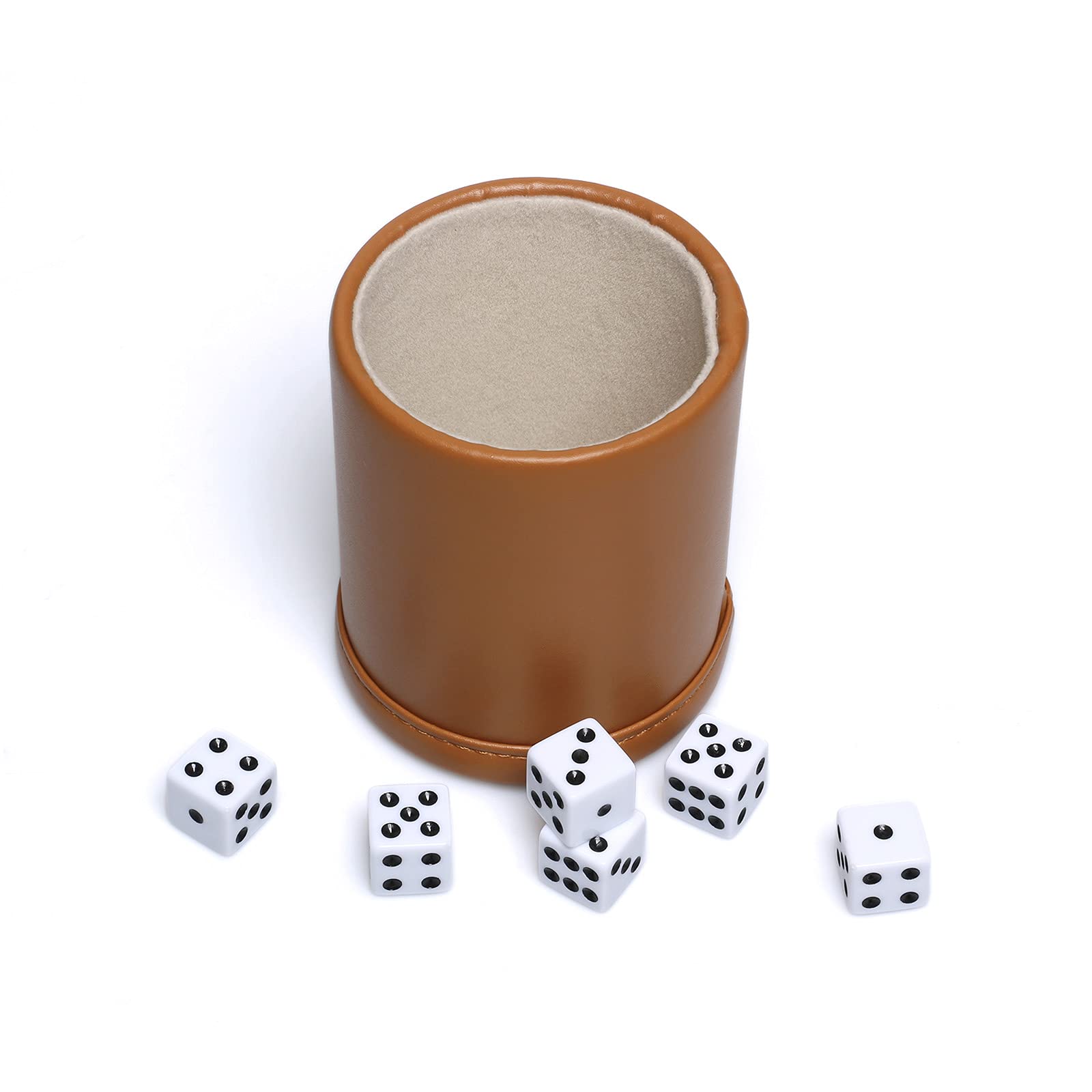 RERIVER dice cup straight walls provide stable pours