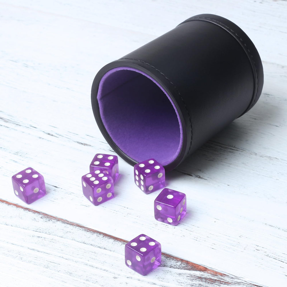 RERIVER dice cup width 3.1 inches with straight walls