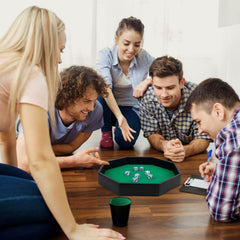 RERIVER dice tray protects tables from scratches while rolling dice