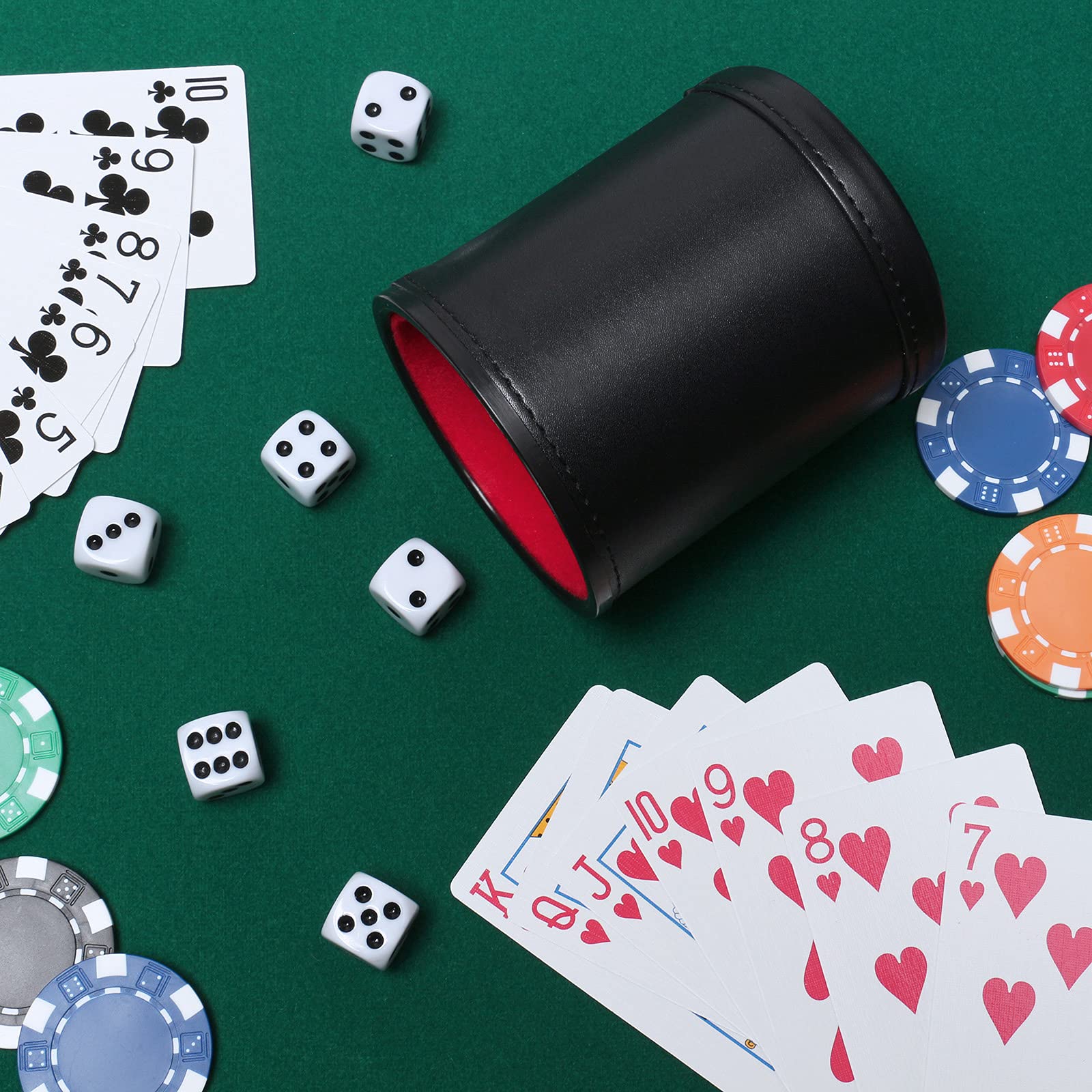 RERIVER gift-ready dice cup set ideal for gamers and collectors.