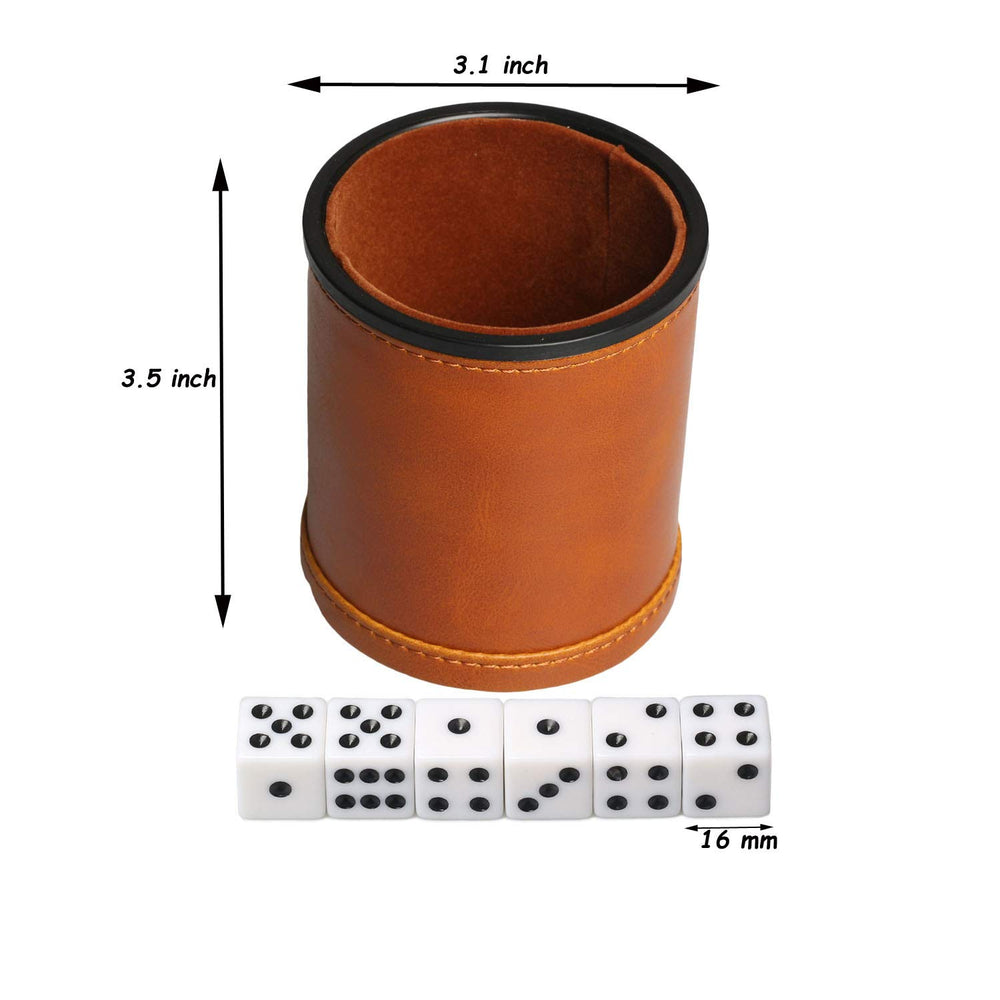 RERIVER velvet interior cushions dice, reducing rattling and muffling noise