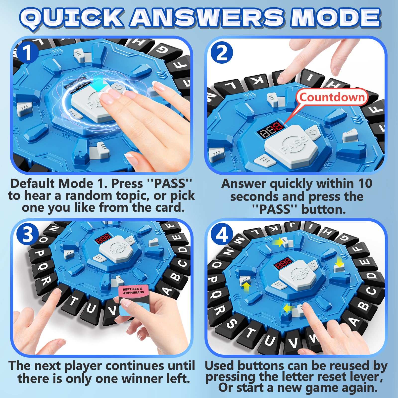 Portable wheel design ideal for travel and on-the-go play