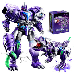 Resosese Transforming Toy 2in1 Robot Dragon for dynamic play and imaginative battles.