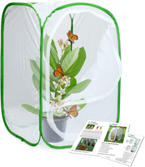 RESTCLOUD monarch habitat features a large zipper opening for simple feeding
