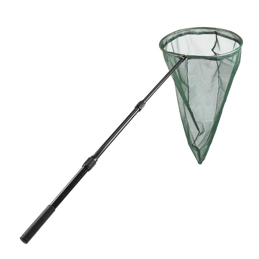 RESTCLOUD butterfly net with a 14-inch stainless ring for secure butterfly capture
