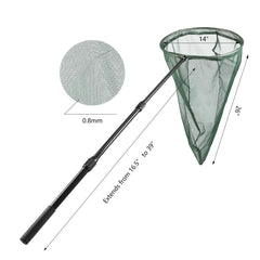 RESTCLOUD insect net showing 26-inch depth to keep specimens contained
