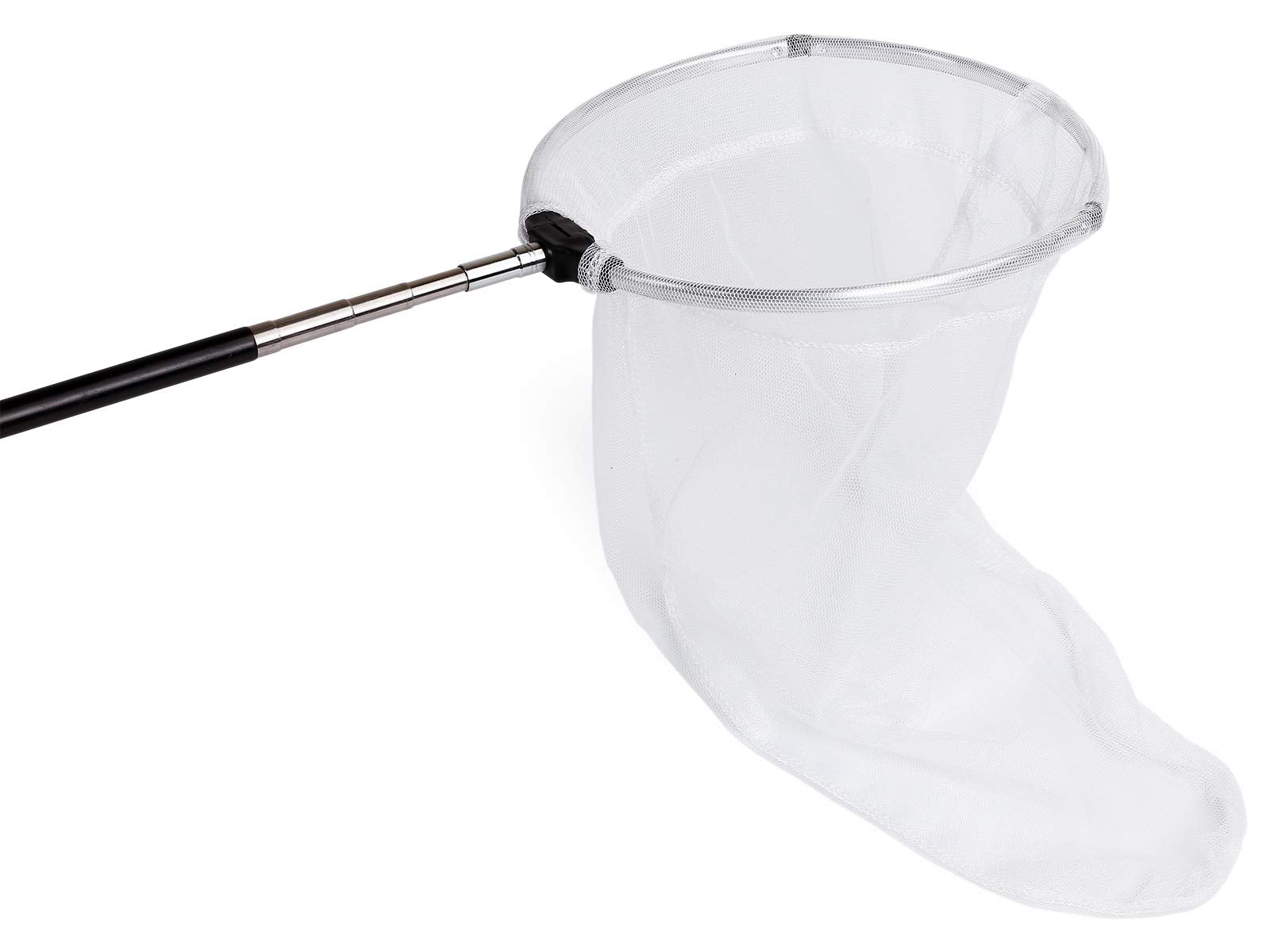 RESTCLOUD telescoping handle extended for reach during capture
