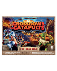 Restoration Games Crossbows and Catapults Fortress War build fortress for epic two-player battles.