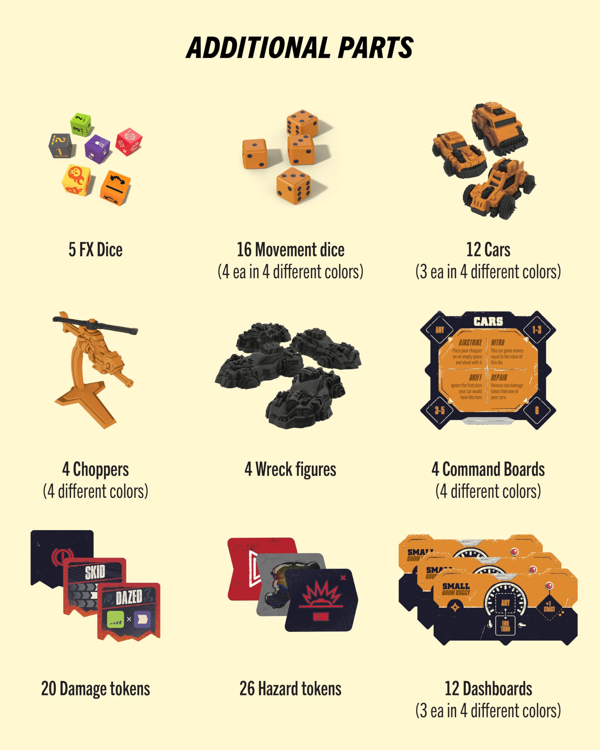 Restoration Games Thunder Road Vendetta modular road enables fresh layouts.