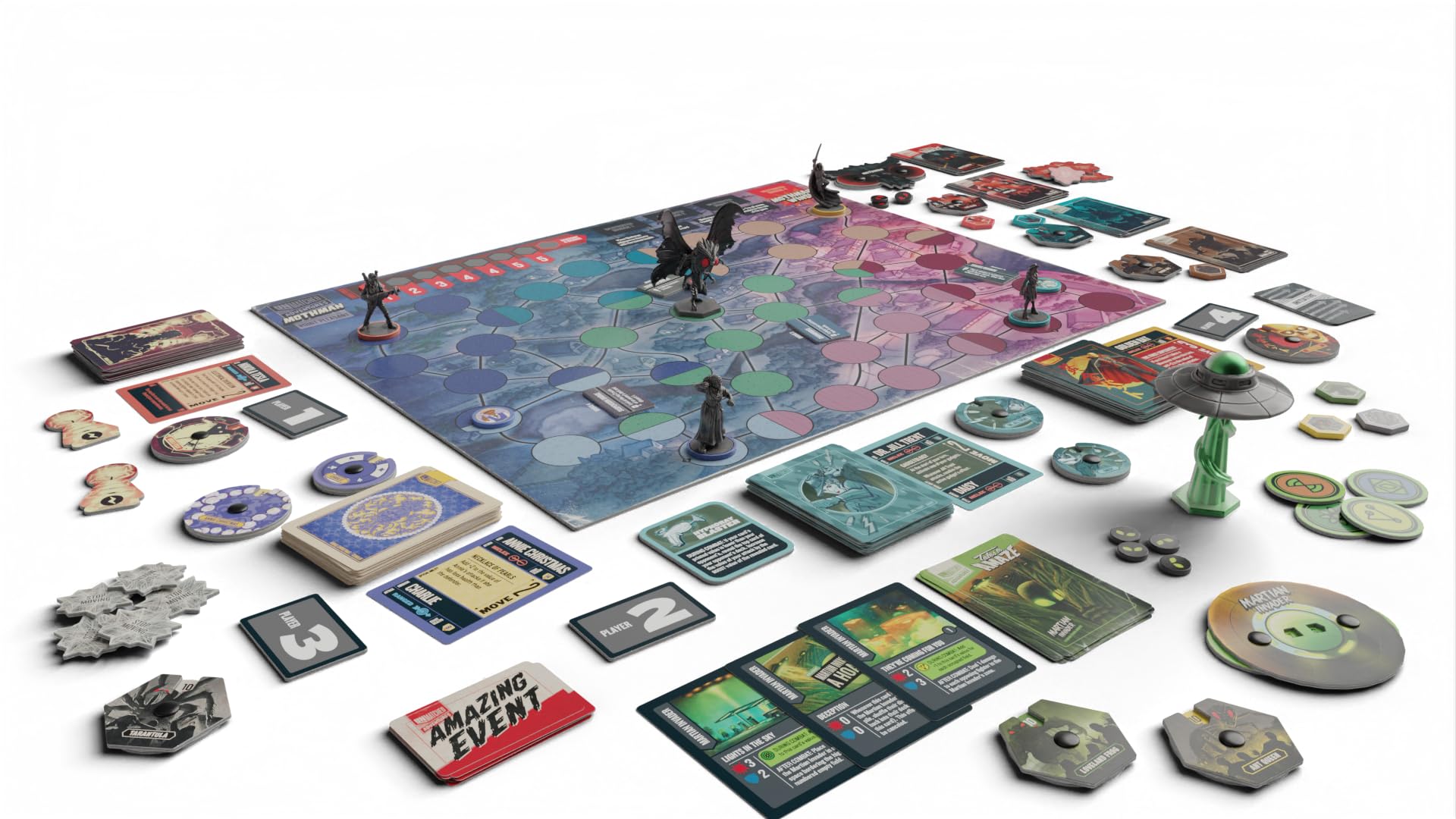 Restoration Games Unmatched Adventures Tales to Amaze Nikola Tesla hero miniature for strategic play