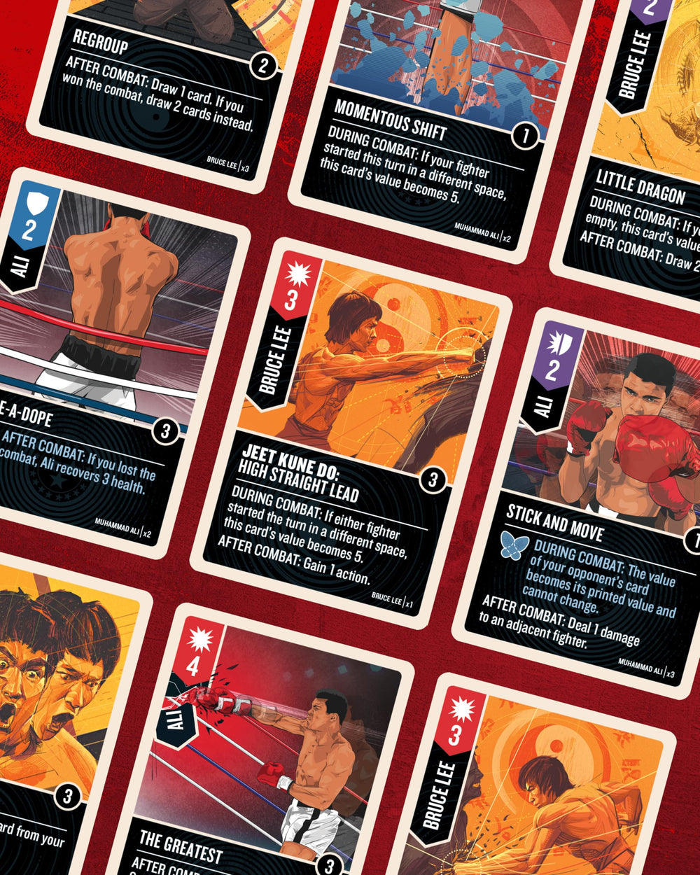 Restoration Games Unmatched health dial tracks hero vitality during play.