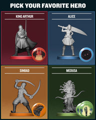 Restoration Games Unmatched Sinbad miniature ready for seafaring clashes.
