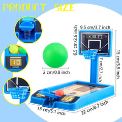 Restroma mini basketball game white hoop on desk for quick casual play.