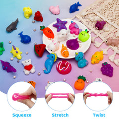 Resumplan Mochi Squishies party favors for birthdays and classroom prizes.