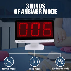 Retekess TM101 countdown timer helps pace game rounds.