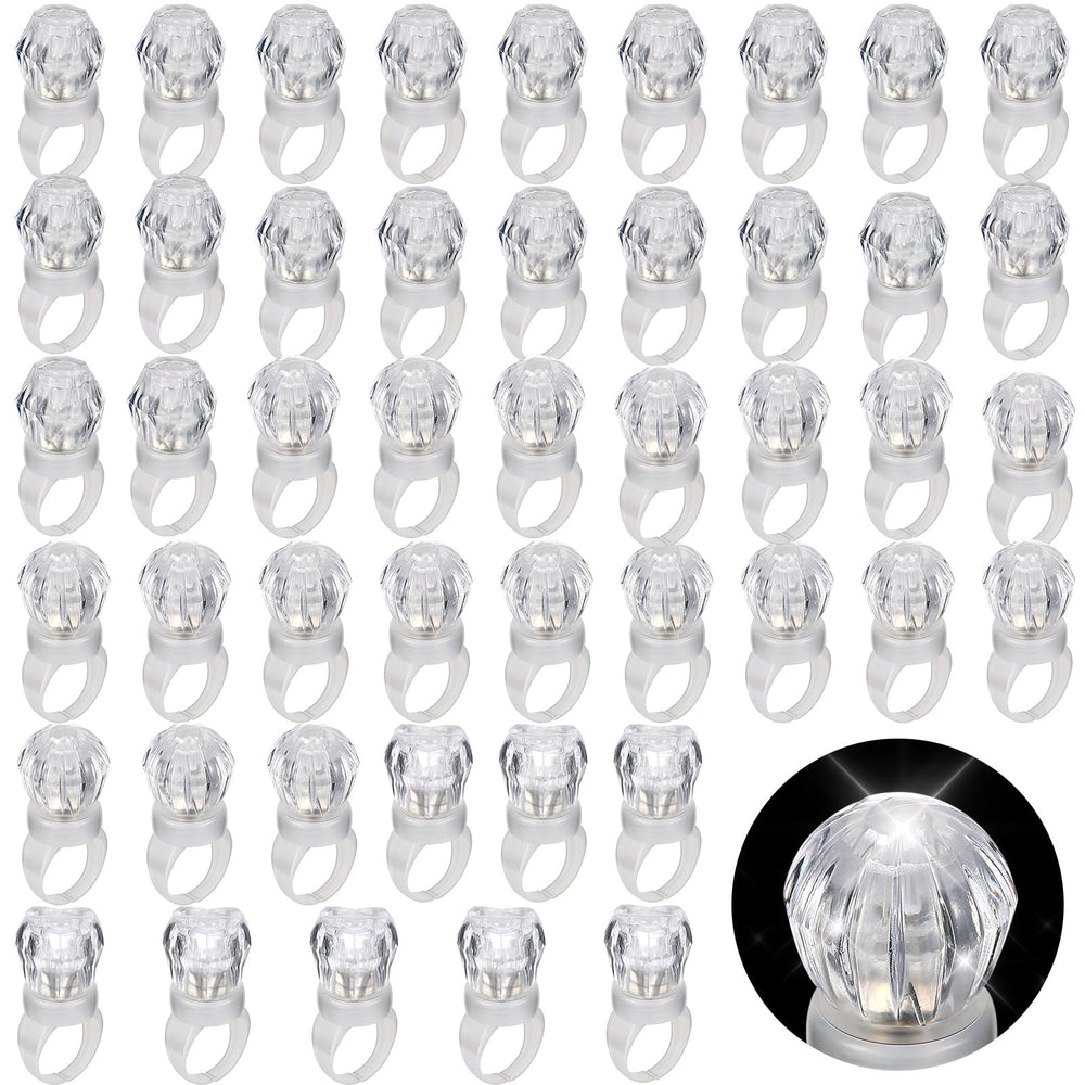Retisee LED rings diamond shape glow for party decor and photo moments