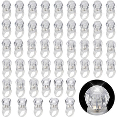 Retisee LED rings diamond shape glow for party decor and photo moments