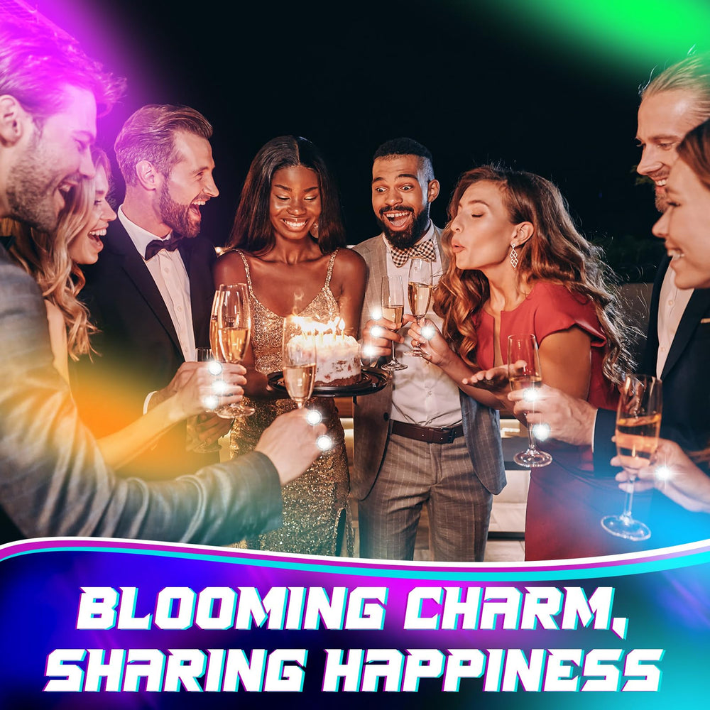 Retisee LED rings round shape add sparkle to celebrations and selfies