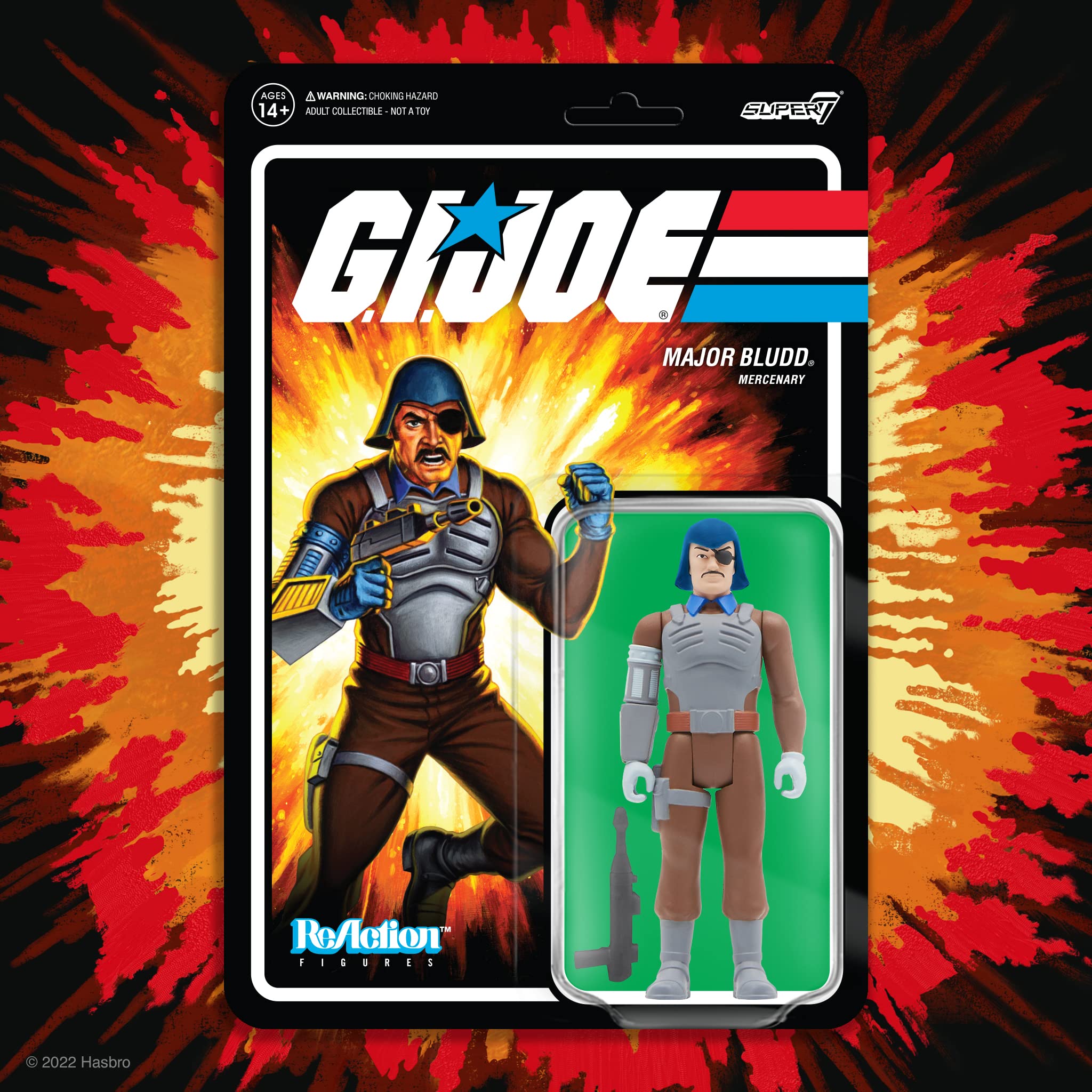 Retro GI Joe shelf display ideas with Super7 figures and vintage vibes.
