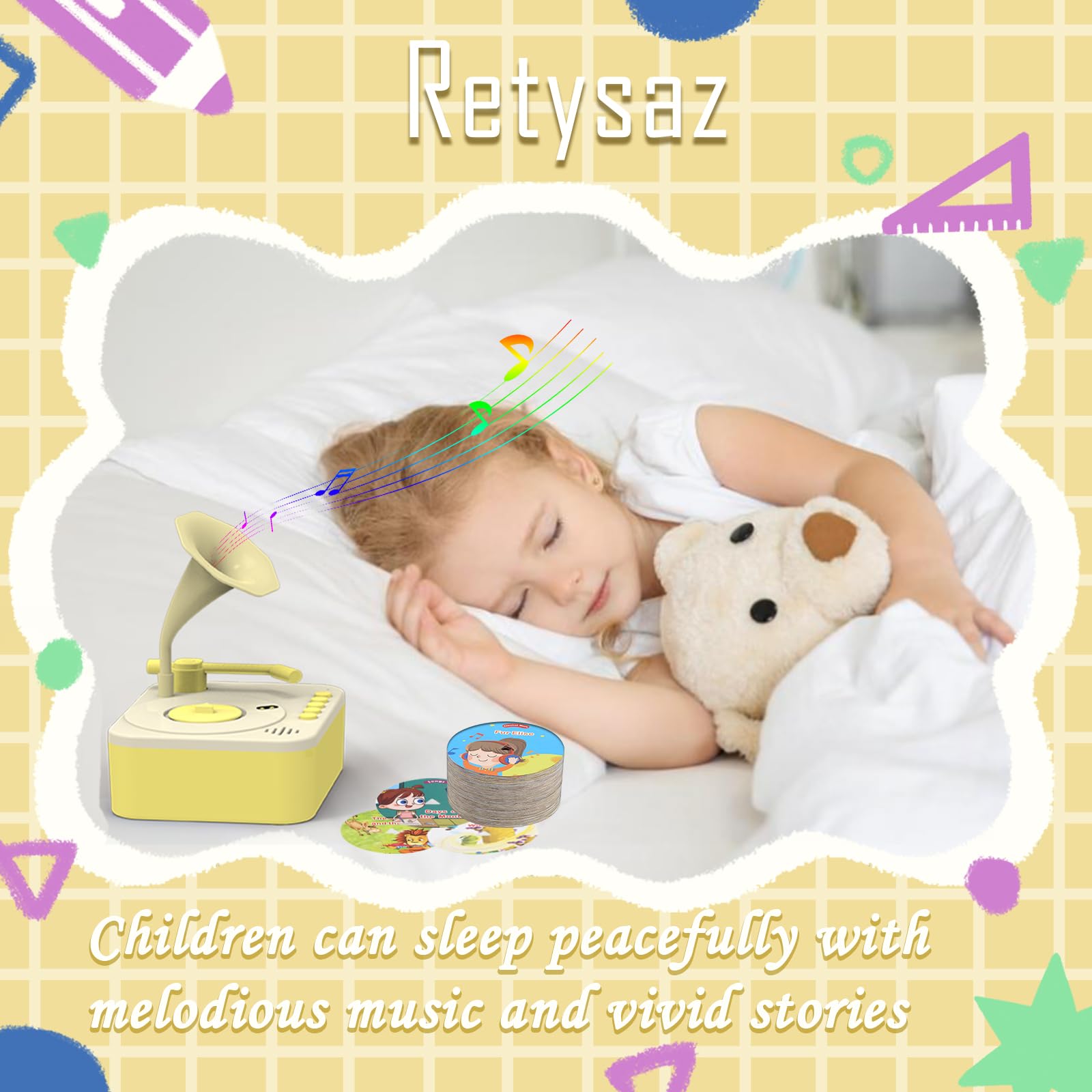Retysaz nursery rhymes and classical pieces support listening skills