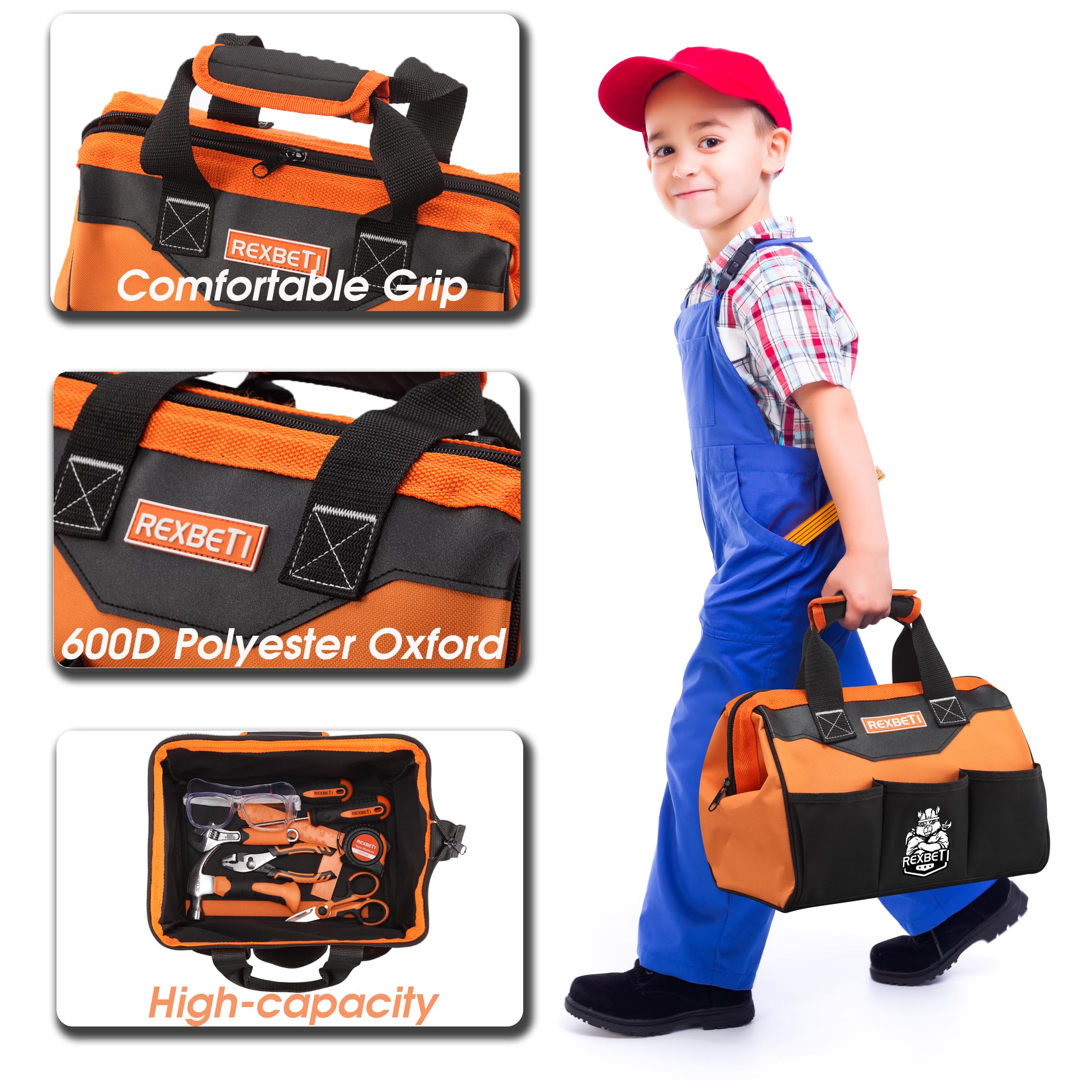 REXBETI durable storage bag keeps tools portable and organized