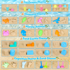 REZUCREY sand castle molds spark creative building sessions on the beach