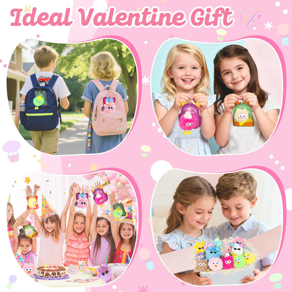 REZUCREY kids enjoying valentines exchange at school.