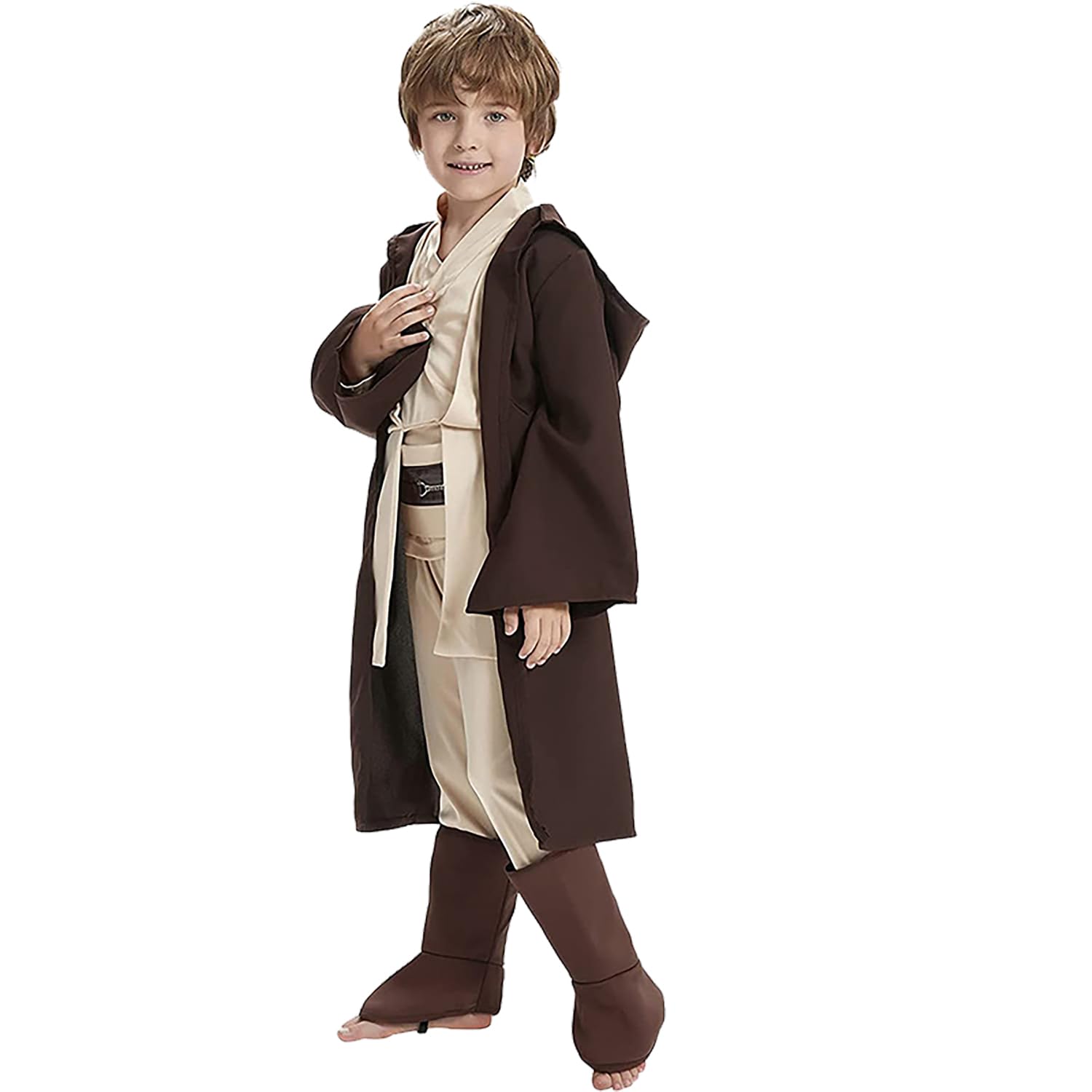 Rgikloz Galaxy Knight pants with boot covers — easy wear during active cosplay.