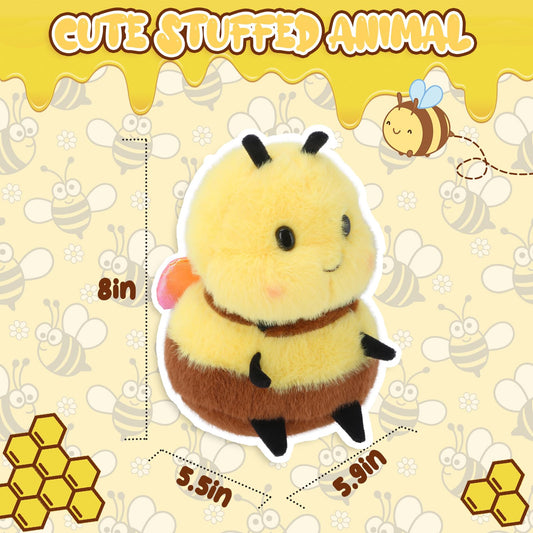 RHHSSE Bumblebee plush showcases soft fabric for comforting hugs.