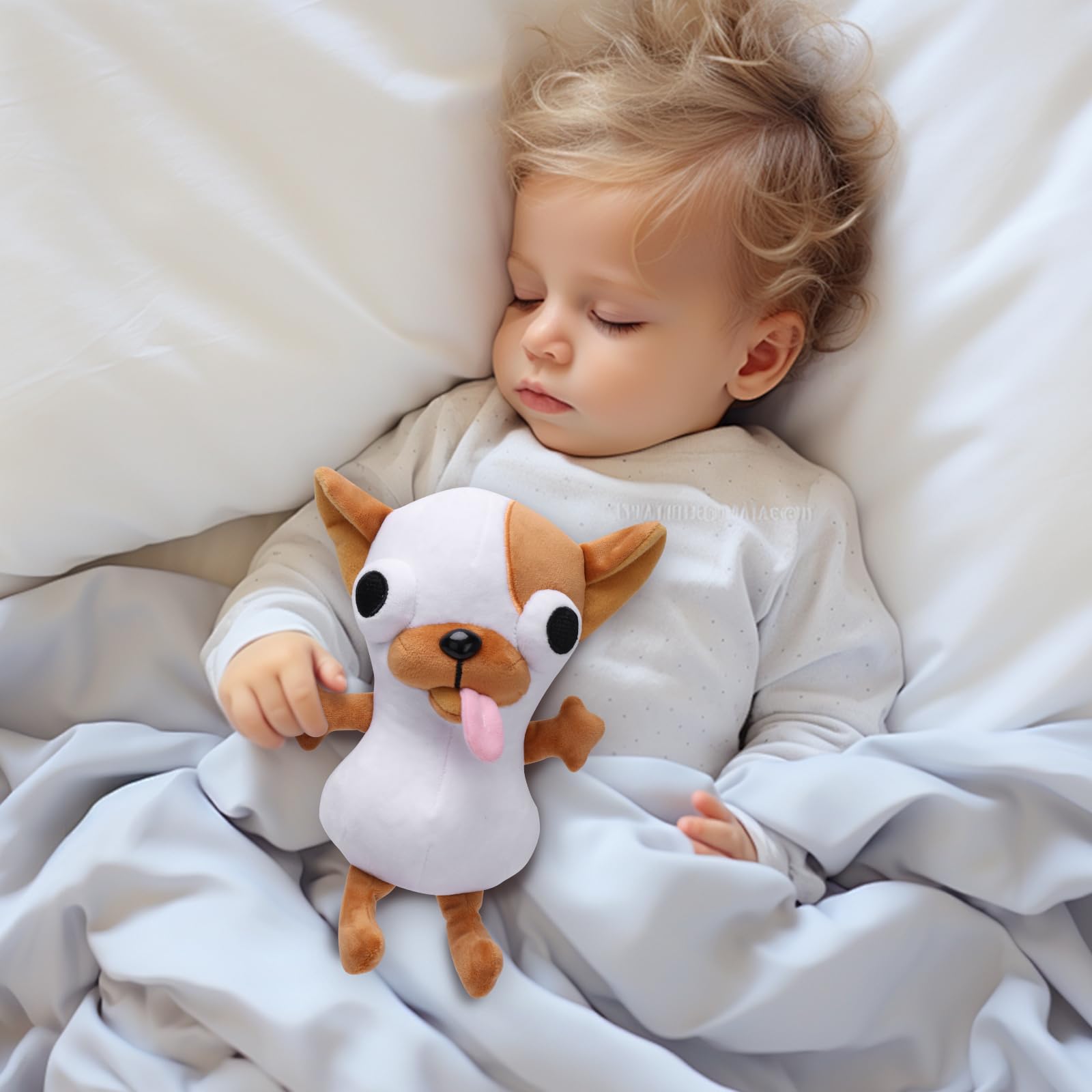 RHHSSE chihuahua plush ideal for kids, teens, and adults seeking lighthearted decor.