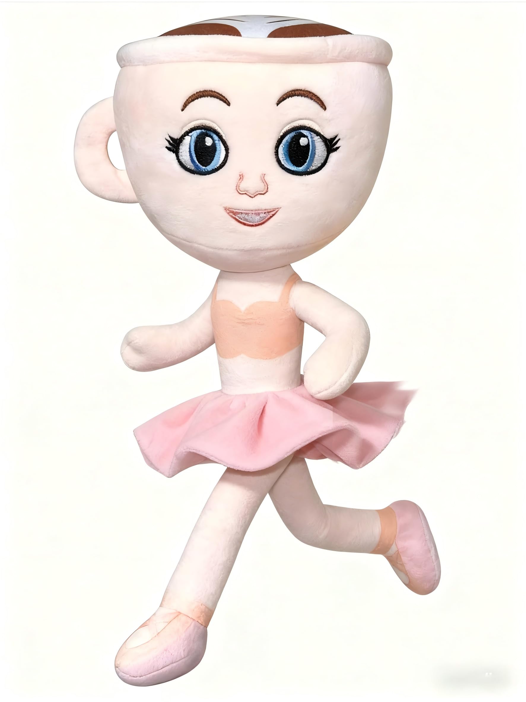 RHMKTC Italian Brainrot plush ballerina Cappuccina ready for cuddle.